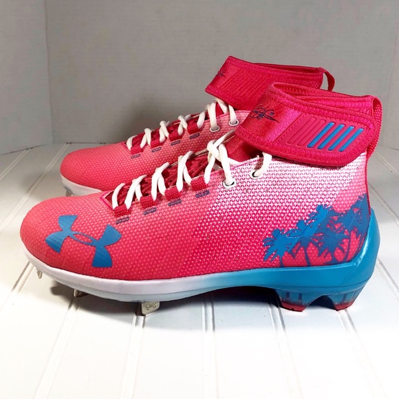 Rare Harper 2 Baseball Cleats Pink 